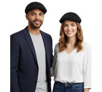 Kangol Seamless Tropic 507 Flatcap Schirmmütze Schiebermütze Damen/Herren - mit Schirm Frühling-Sommer Sommer - S (54-55 cm) schwarz