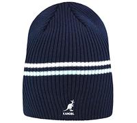 Kangol Service-K Rib Short Beanie Strickmütze Umschlagmütze Dockermütze Damen/Herren - mit Umschlag Herbst Sommer Frühjahr Winter Frühling-Sommer Herbst-Winter - One Size dunkelblau