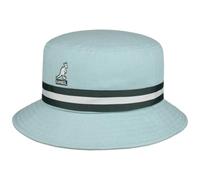 Kangol Stripe Lahinch Baumwollhut Fischerhut Hut Bucket Hat Stoffhut Damen/Herren - Anglerhut mit Ripsband Frühling-Sommer Herbst-Winter Frühjahr Sommer Herbst Winter - M (56-57 cm) Mint