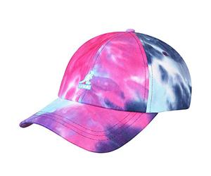 Kangol The Dye Cap Basecap Baseballcap Curved Brim Damen - Metallschnalle, mit Schirm Winter Herbst Frühjahr Sommer Frühling-Sommer Herbst-Winter - One Size bunt
