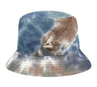 Kangol Tie Dye Bucket Stoffhut Baumwollhut Sommerhut Sonnenhut Fischerhut Anglerhut Damen/Herren - Sommer Frühling-Sommer - M (56-57 cm) blau