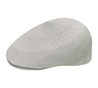 Kangol Tropic 507 Ventair Flatcap Schirmmütze Schiebermütze Sommercap (XL (60-61 cm) - grau)