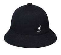 Kangol Tropic Casual Stoffhut Sommerhut Strandhut Sonnenhut Hut (L (58-59 cm) - schwarz)