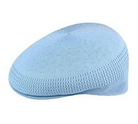 Kangol Tropic Ventair Flatcap 504 Schiebermütze Schirmmütze Herrencap Sommercap Damencap Pepe Damen/Herren - mit Schirm Frühling-Sommer - L (58-59 cm) hellblau