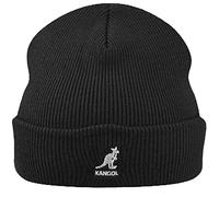 Kangol Strickmütze modische Umschlag Strickmütze, schwarz