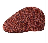 Kangol Unisex Vogelseye Maze 507 Baskenmütze, Schwarz/Rot, 56
