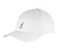 Kangol Unisex Washed Baseball Baseballkappe, Weiß (White Wh), One Size