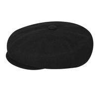 Kangol Unisex Wool Hawker Schirmmütze, Schwarz (Black BK001), XL