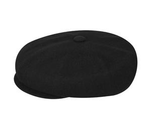 Kangol Unisex Wool Hawker Schirmmütze, Schwarz (Black BK001), XL