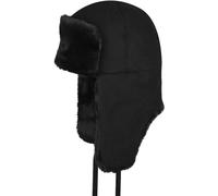 kangol Unisex Wool Ushanka Strickmütze, Schwarz, (Herstellergröße: Medium)