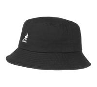 Kangol Fischerhut Washed Bucket Unisex Schwarz XL