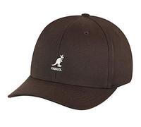 Kangol Herren Baseball Cap Wool Flexfit Baseball, Gr. Small (Herstellergröße:Small/Medium), Braun