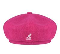 Kangol Wool Jax Baske Wollbaske Winterbaske Baskenmütze Damen/Herren - Herbst-Winter Winter - M (56-57 cm) Fuchsia
