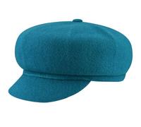 Kangol Unisex Wool Spitfire Baskenmütze, Marineblau/Türkis, L
