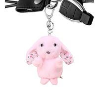 Kaninchen Schlüsselanhänger | Kaninchen Plüsch Schlüsselanhänger für Rucksack | Anti-Lost Anhänger Dekoration Geldbörse Tasche Zubehör für Männer Frauen täglich