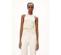 ARMEDANGELS KANITAA - Frauen Fitted Top - grün L summer hay