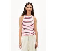 KANITAA STRIPES TOP | Ripp-Top aus Bio-Baumwoll Mix - mehrfarbig (M)