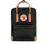 Fjällräven Kånken Rainbow Rucksack Schwarz, Mehrfarbig Vinylon