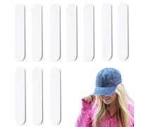 Kanoauo Hutverstellbänder, Hutgrößenversteller - 10-teilige Selbstklebende Hutgrößen-Pads für Passform - Hutreduzierungsbänder, Einstelleinsätze für Baseballkappen, Eimerhüte