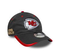 Kansas City Chiefs New Era 9TWENTY Super Bowl IV Edition Verstellbare NFL Cap Grau - ONE SIZE