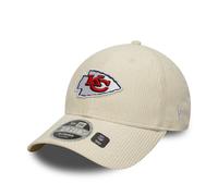 Kansas City Chiefs New Era Cord 9FORTY M-Crown Verstellbare NFL Cap Beige - ONE SIZE