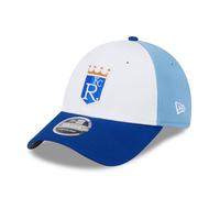 Kansas City Royals New Era 2025 MLB Batting Practice 9FORTY Stretch Snap Cap Blau - ONE SIZE