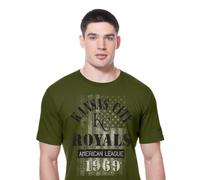 Kansas City Royals New Era MLB 2025 Armed Forces T-Shirt Olivegrün - L