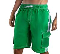 Kanu Surf Barracuda Herren Badehose (Normale und erweiterte Größen) - Grün - 4X