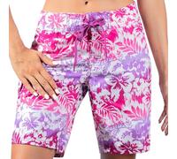 Kanu Surf Damen Oceanside UPF 50+ Active Swim Board Shorts (Reg- und Übergrößen) - Violett - 42