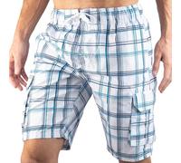 Kanu Surf Herren Infinite Swim Trunks (Regular & Extended Sizes) Badehose, Miles White, X-Large