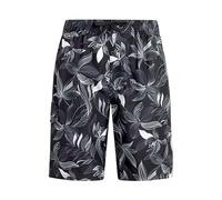 Kanu Surf Herren Wade Trunks Quick-Dry Swim Shorts Men, 5.5 - 9 Inch Inseam (Regular & Extended Sizes) Badehose, Explore Black, 3XL Größen