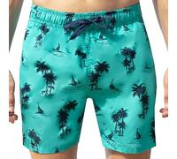 Kanu Surf Monaco Herren-Badehose (Normale und erweiterte Größen), Harbor Green, M