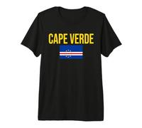 Kap Verde Flagge Cabo Verde Praia Premium T-Shirt
