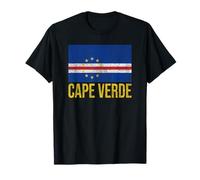 Kap Verde Flagge Cabo Verde Praia T-Shirt