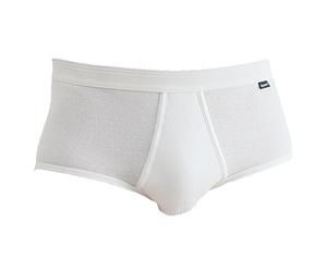 Kapart Weißer Slip - Große Größen bis 20 // Mit Eingriff, Größe:9