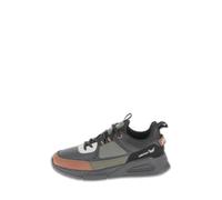 Kaporal Herren Dolpy Schuhe Relaxing Sneakers/Sneaker, Schwarz-Khaki-Marro, 45 EU