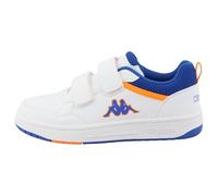 Kappa 95K0513002 Sneaker, White-royal-orange, 40 EU