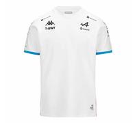 Kappa Uni Adiry Bwt Alpine F1 Team T-Shirt, weiß, 110