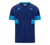 Kappa ADOBI Alpine F1 T-Shirt | Blau Größe 2XL