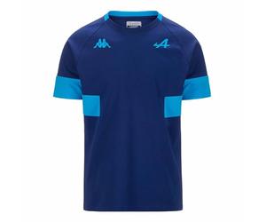 Kappa ADOBI Alpine F1 T-Shirt | Blau Größe 2XL