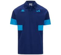 Kappa - Andoi BWT Alpine F1 Team 2024 Herren Poloshirt, blau, M