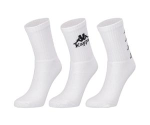 Kappa AUTHENTIC ORNEL KIDS 3P Kindersocken, weiß, größe 27-30