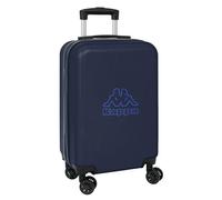 Safta Kappa Blue Night Kabinen-Trolley, 50,8 cm (20 Zoll), Trolley mit Rädern, Sicherheitsschloss, Leichter Koffer, 34,5 x 20 x 55 cm, Marineblau, Marineblau, Estándar, Casual