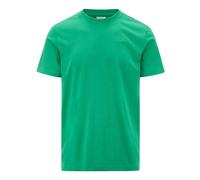 Kappa Cafers Slim Tee Herren-T-Shirt, bequem und stylisch, technisches T-Shirt, Green Blarney/Green Freeze, L
