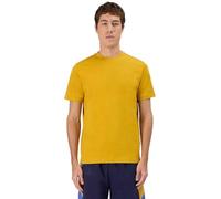 Kappa Cafers Slim Tee Herren-T-Shirt, bequem und stylisch, technisches T-Shirt, Yellow Golden/Yellow Inca, 2XL
