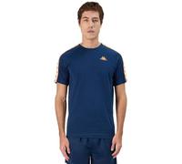 Kappa Coen Slim 222 Banda Short Sleeve T-shirt Blau 2XL Mann