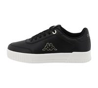 Kappa Damen 95K0112001 Sneaker, Black, 39 EU