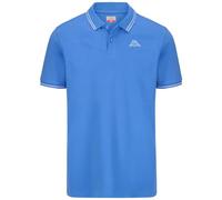 Kappa Ezio 2 Poloshirt für Herren, bequem und stilvoll, Blau/Ultramarin/Weiß, Größe 4XL