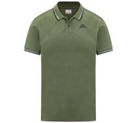 Kappa Ezio 2 Poloshirt für Herren, bequem und stilvoll, Grün/Blau/Marineblau/Blau, Größe XL