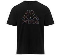 Kappa Herren Fario t-Shirt, Schwarz, L